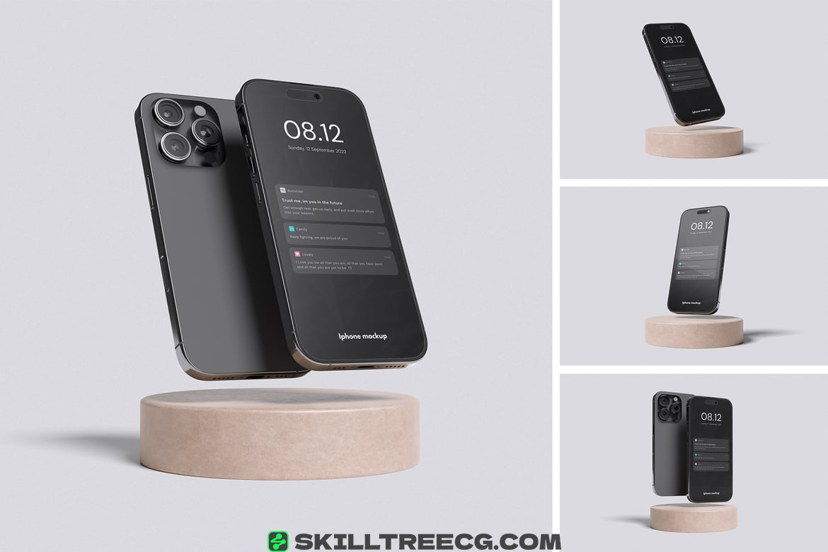 iPhone 16 Pro Mockup（564662）-技能树